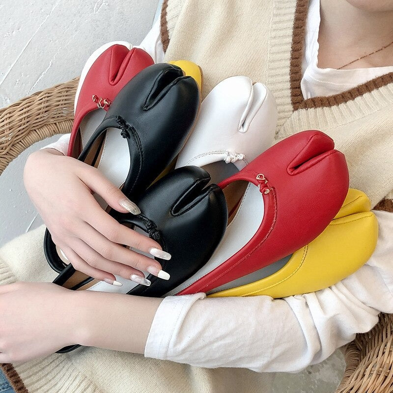 Women's Slippers Split Toe Shoes for Bunions