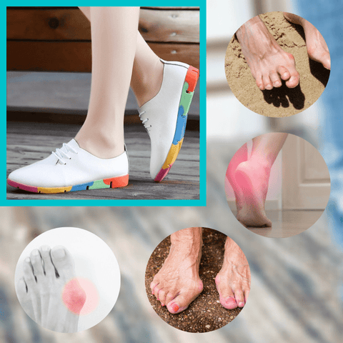 Stylish Genuine Leather Bunion Shoes for Women