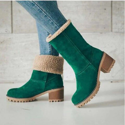 Women's Winter Boots with Fur for Warm Toes