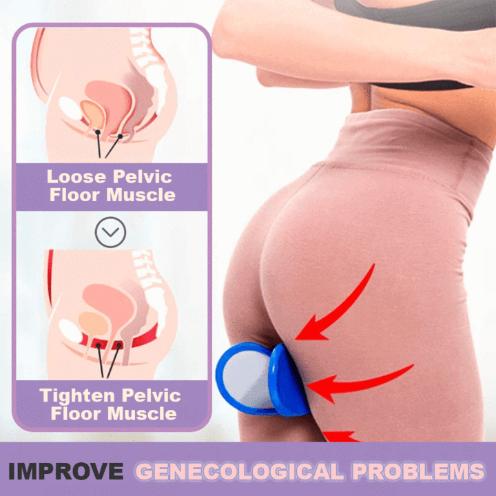 Hourglass Figure Hip Trainer prevents incontinence after pregnancy and aging by tightening pelvic floor muscles. It also improves gynecological problems.