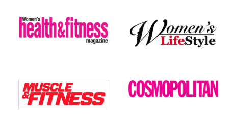 Hourglass Figure Hip Trainer gets featured in Women's Health and Fitness Magazine, Women's Lifestyle, Muscle and Fitness and the Cosmopolitan.