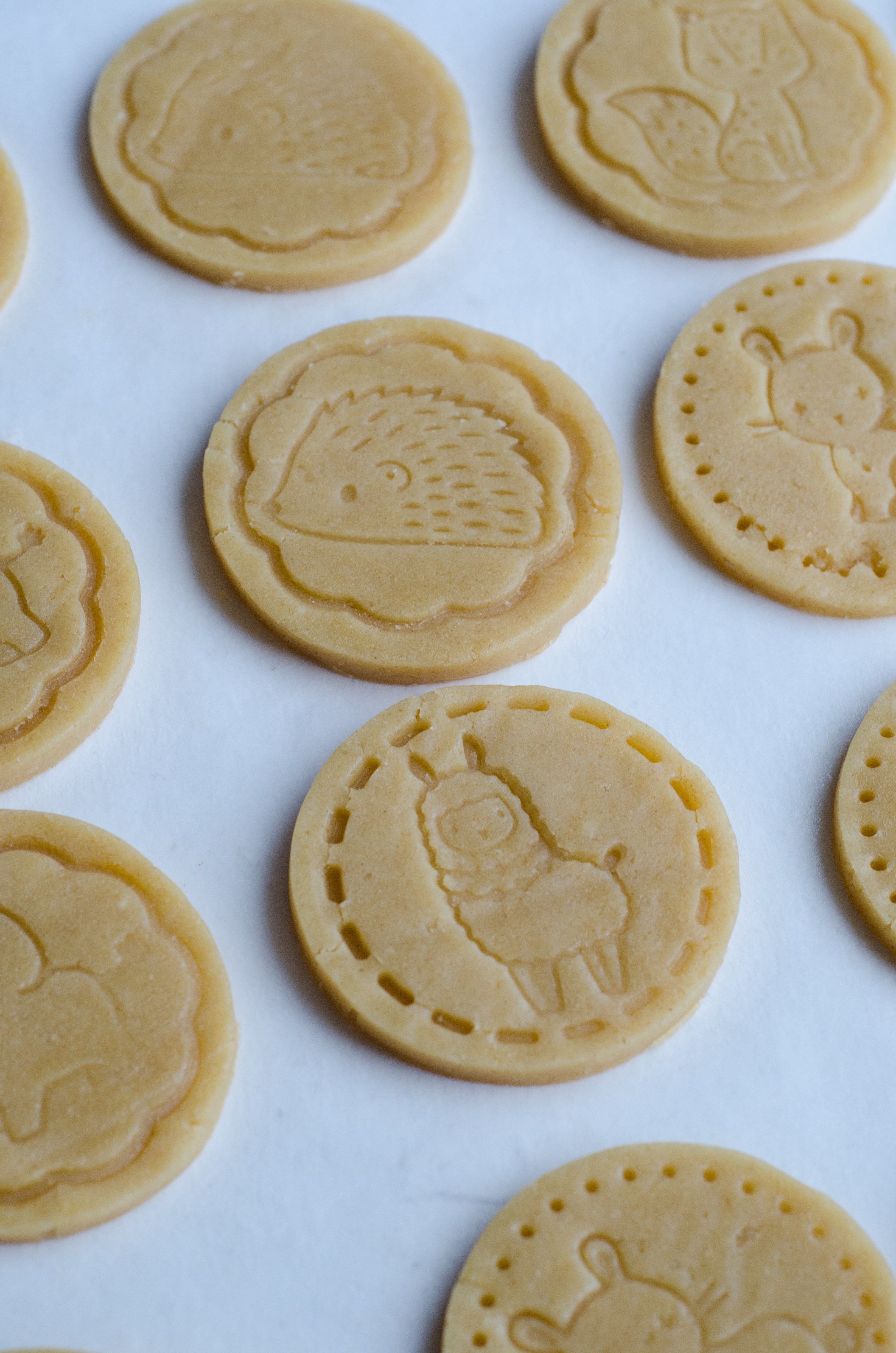 Shortbread cookies - cookie stamps