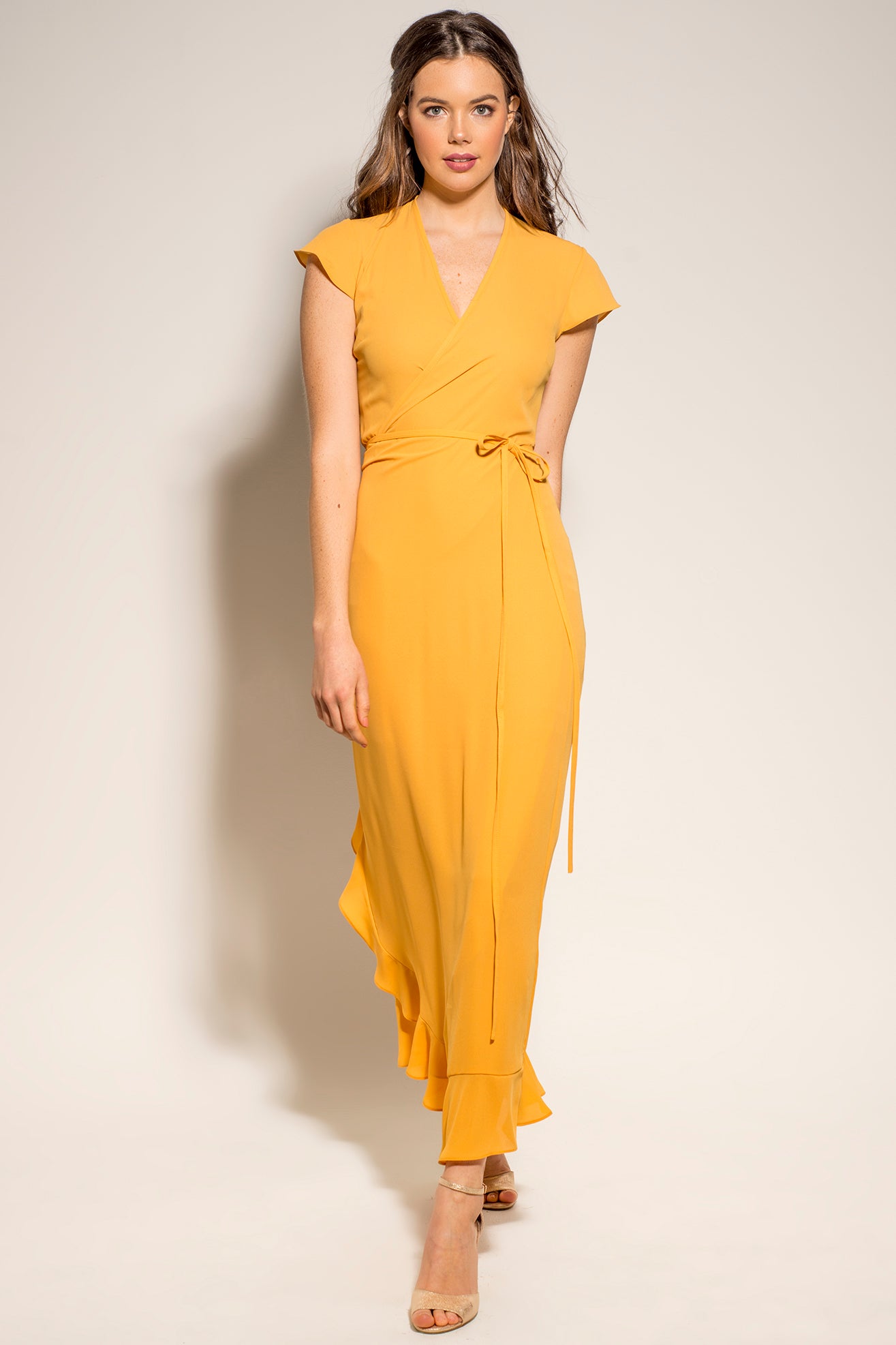 mango wrap dress