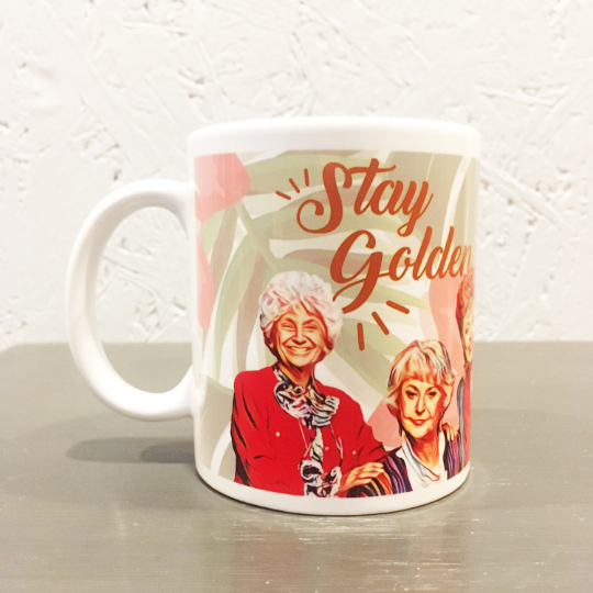 golden girls mug