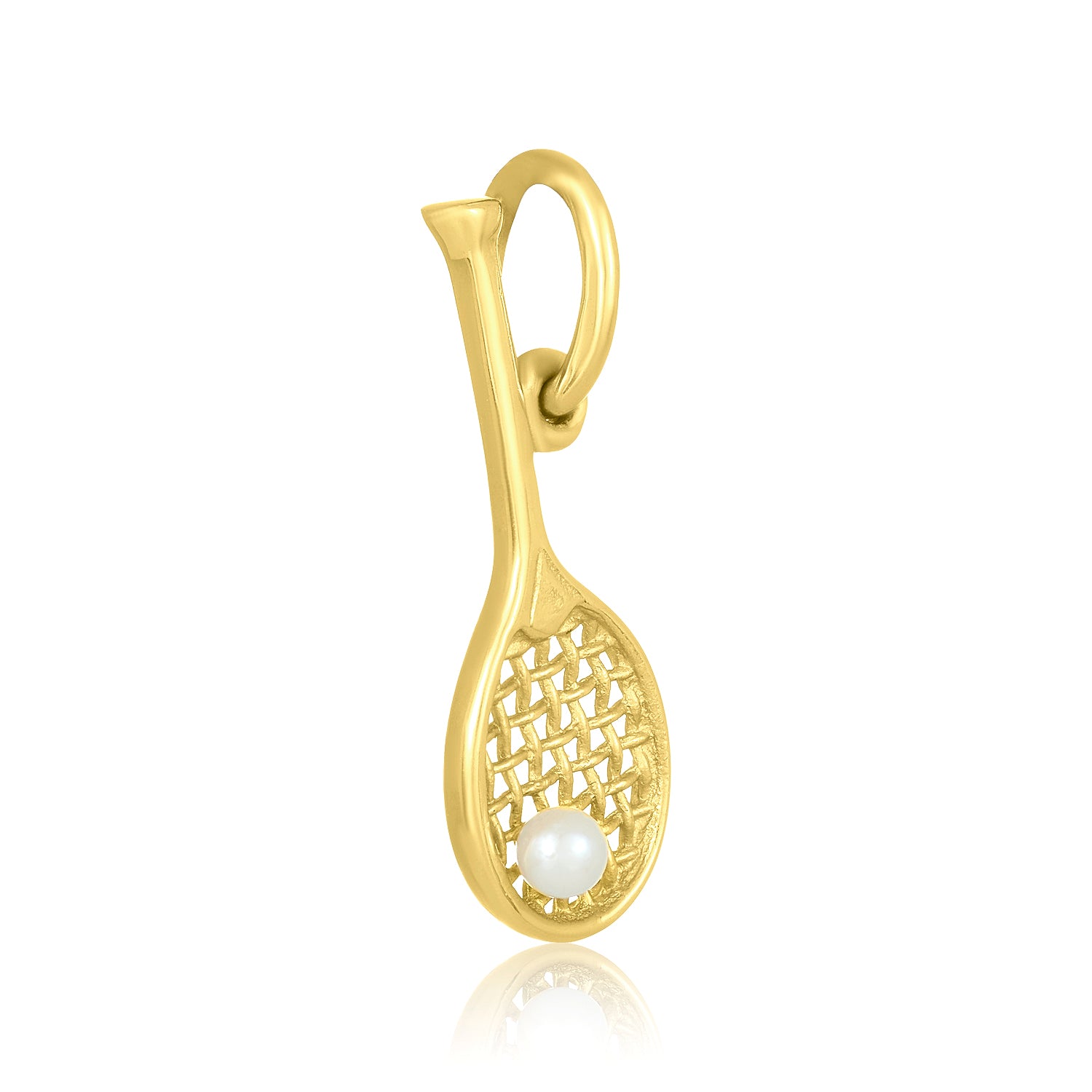 Tennis Racquet Charm