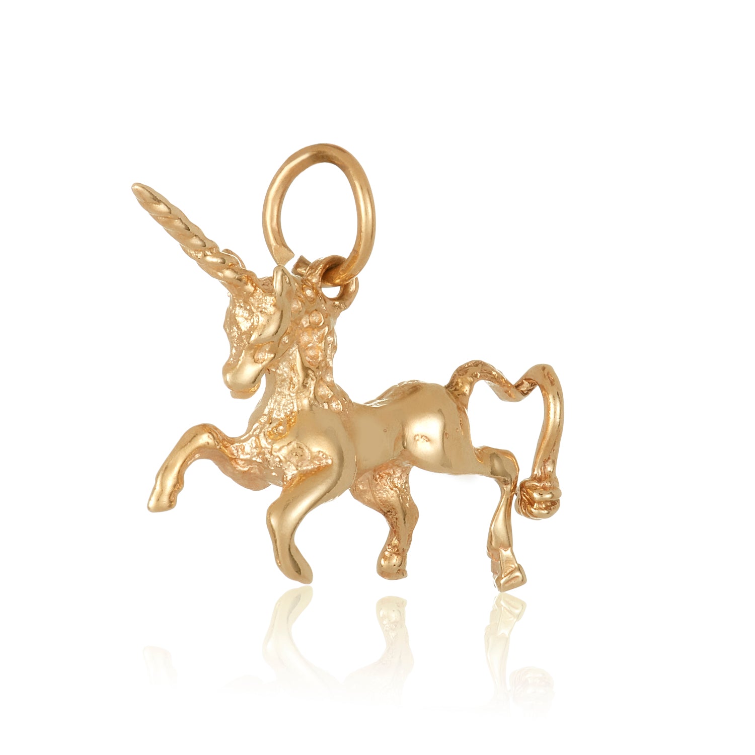 14K Unicorn Charm