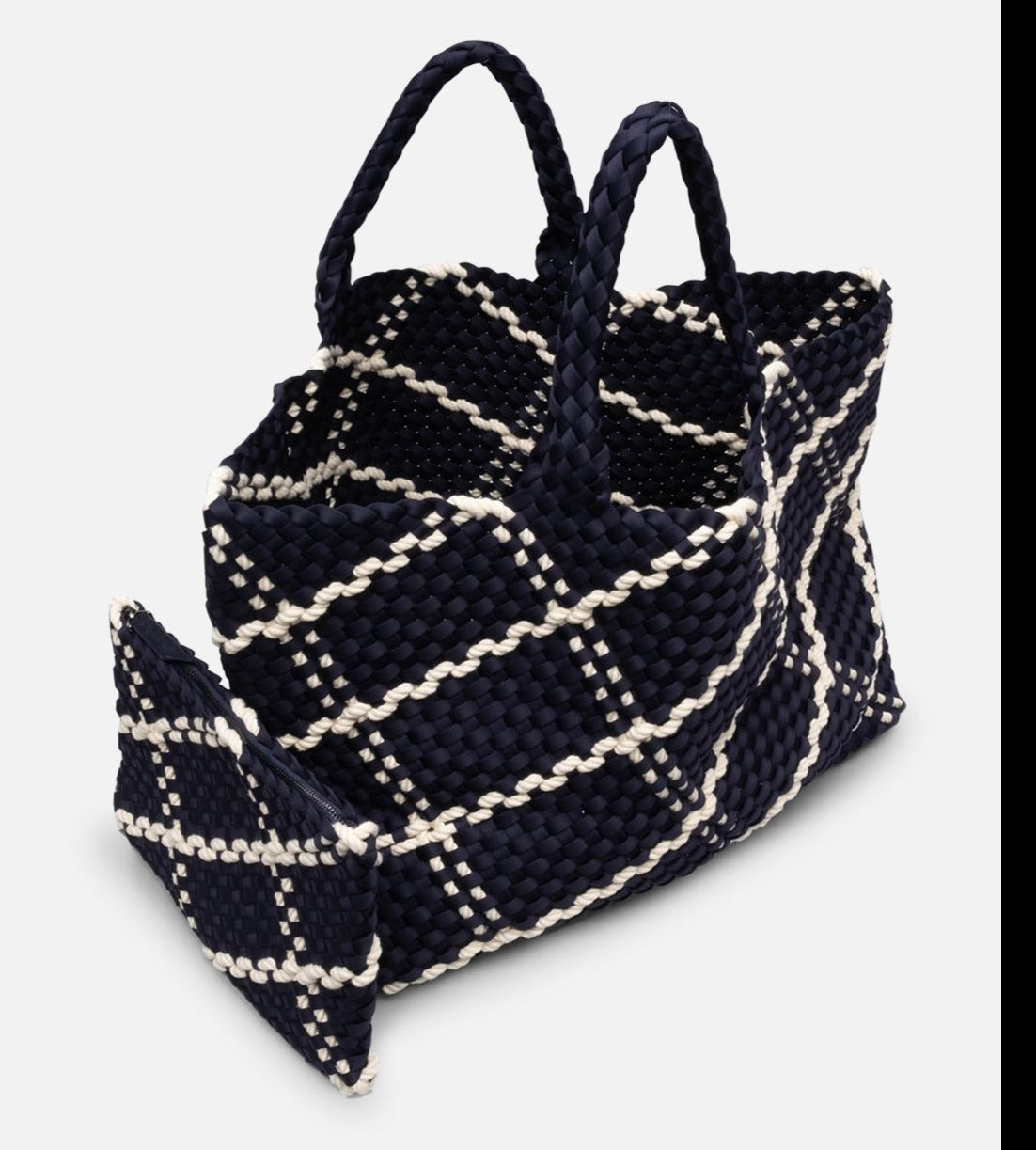 St Barth's Large Tote Rope (Ink blue)