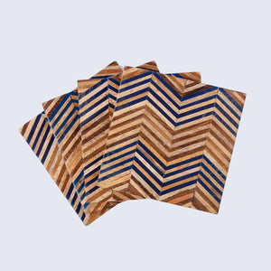 Wooden Coasters Set -4 in 4 inches - Handicrafts Home