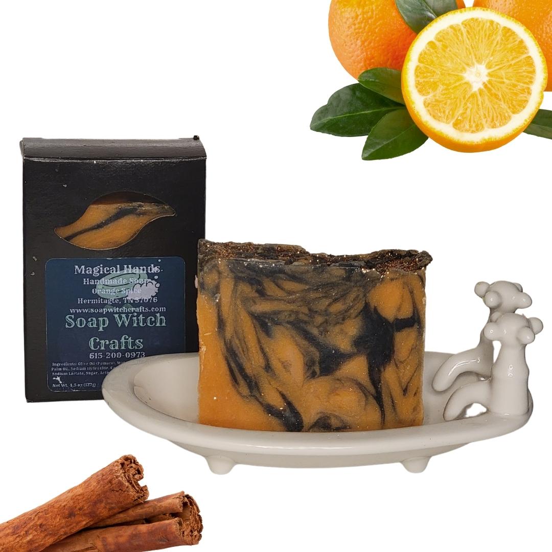 Sasquatch Spice/Amarillo Almond  Handmade, Handcraft, Spice soaps