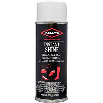 instant shoe shine spray