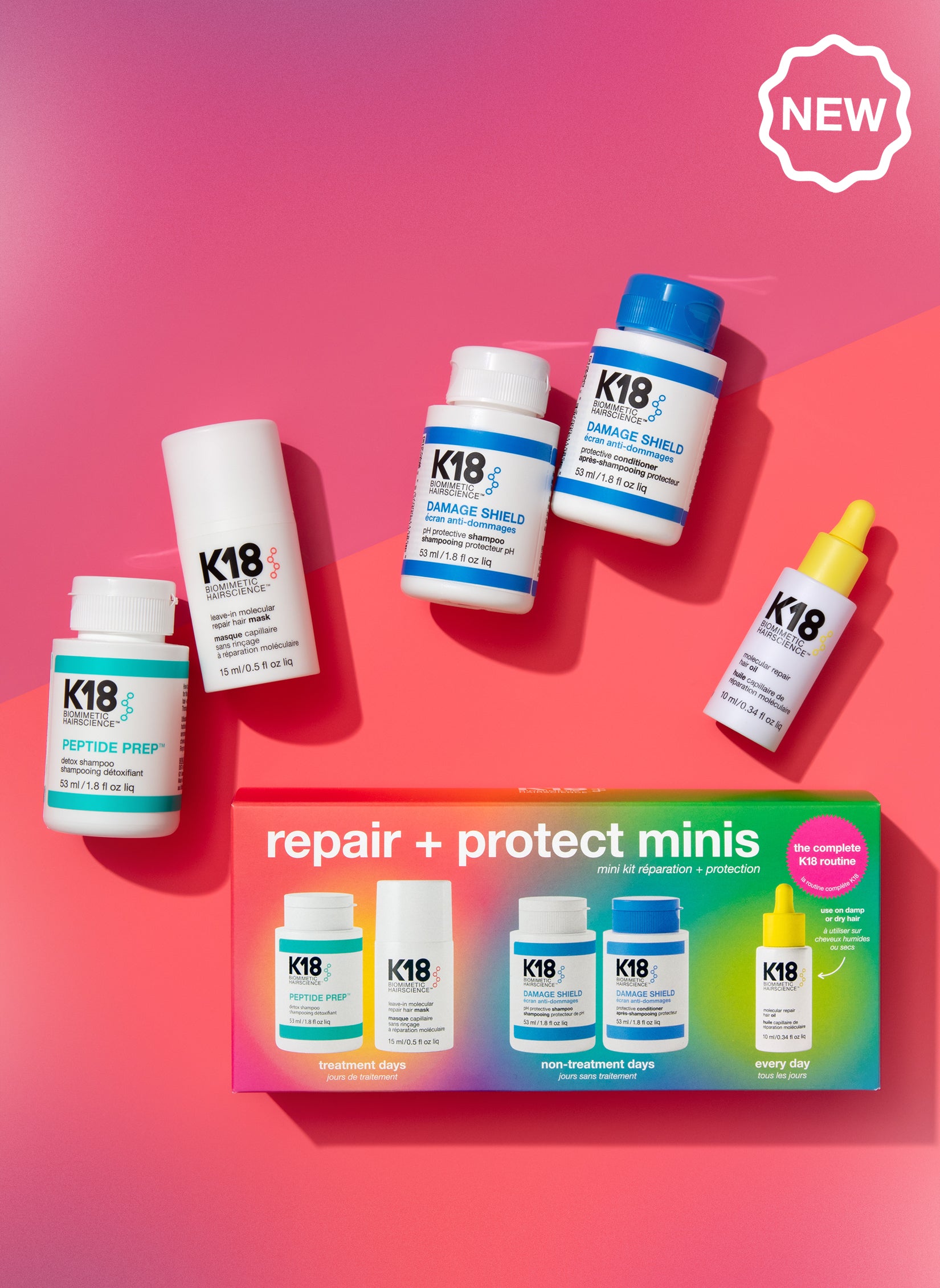 repair + protect minis - K18Hair product image