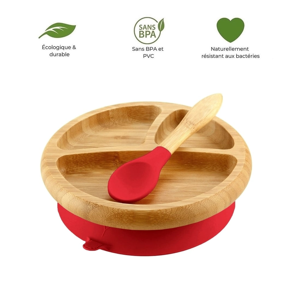 Assiette A Ventouse En Bambou Naturel Pour Bebe En Forme De Panda Bebe Et Puericulture Vaisselle Lawawarenesssociety In