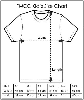 Size Chart – FrancisM Clothing Company