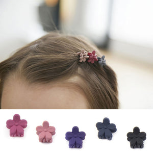 little flower hair clips