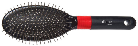 brosse cheveux à poils métalliques