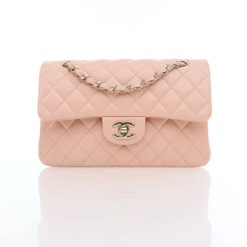 image of Chanel Classic Flap Small Pink Lambskin