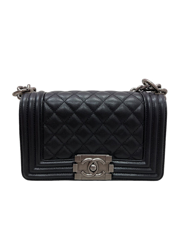 Chanel Classic Small Flap Wallet Trifold Black Caviar GHW SKC1586 –  LuxuryPromise