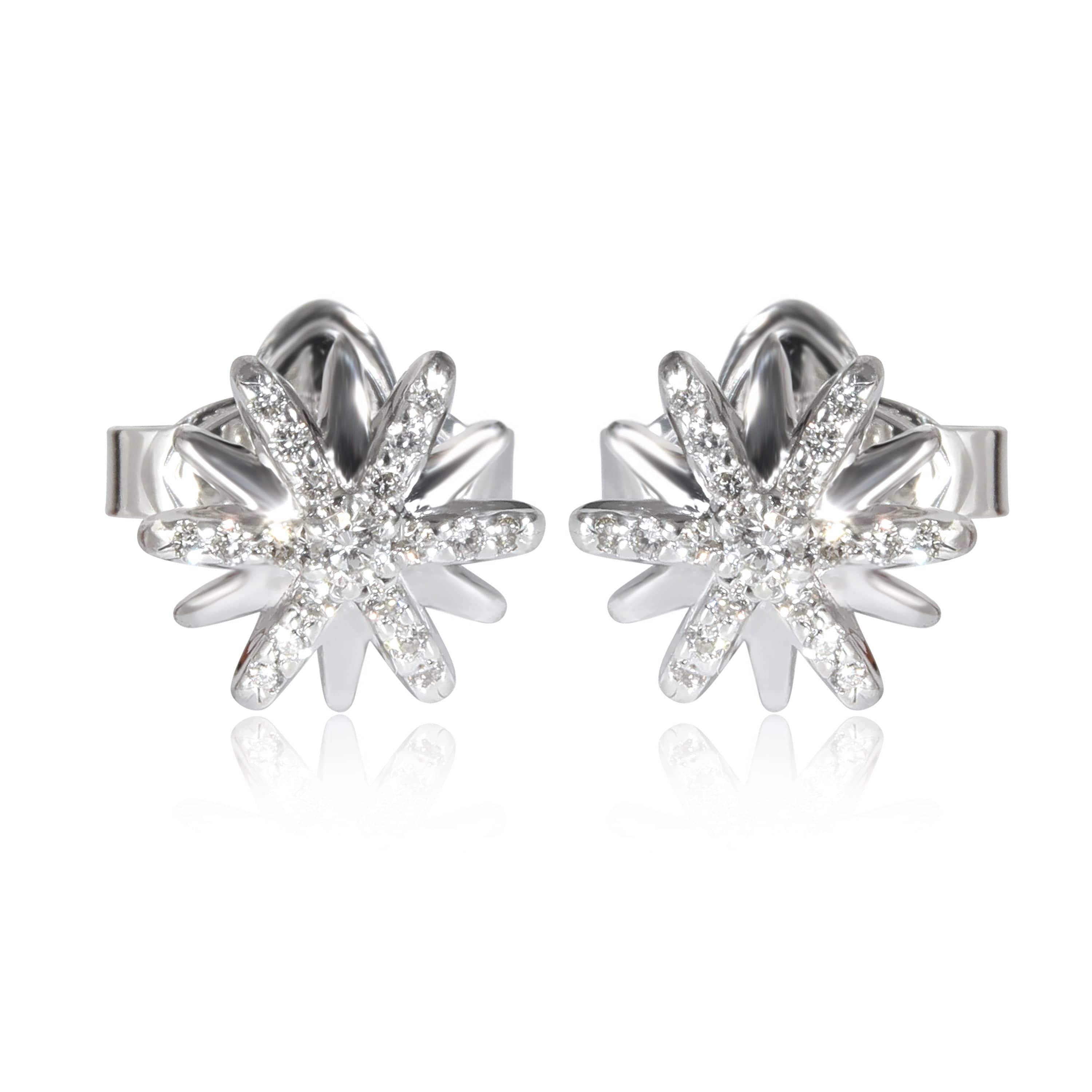 David Yurman Starburst Petite Stud Diamond Earrings in Sterling Silver ...