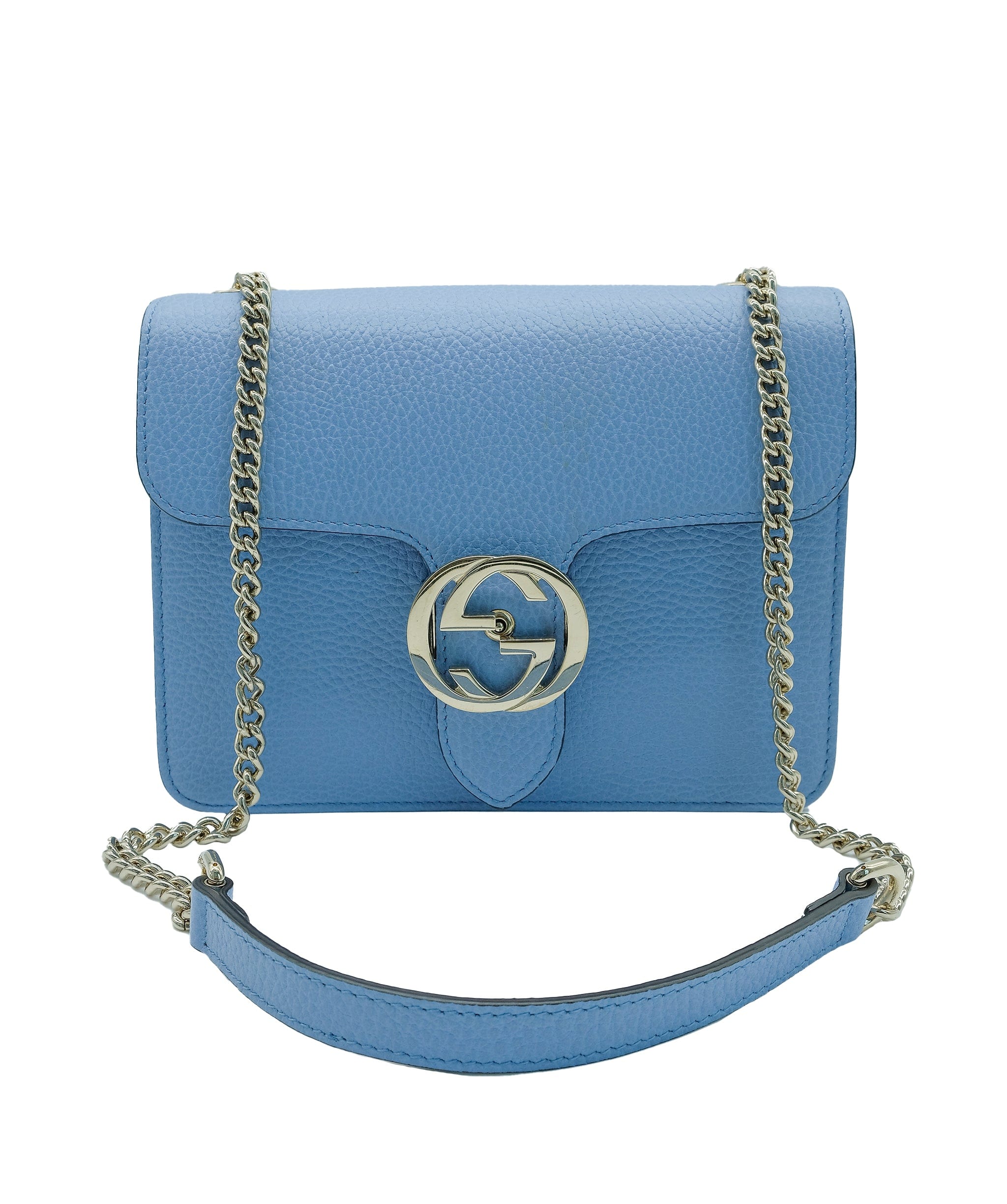 Gucci Blue Leather Crossbody bag RJC2260 – LuxuryPromise