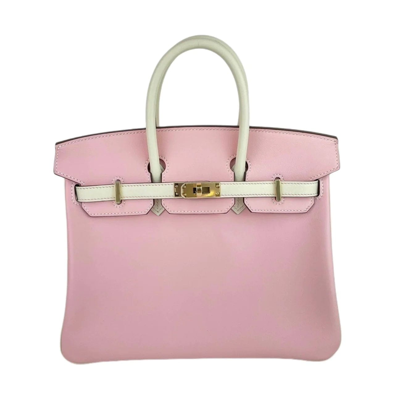 image of Hermès Birkin 25 HSS Rose Sakura/Nata Swift PMBHW #B SKCB-091708