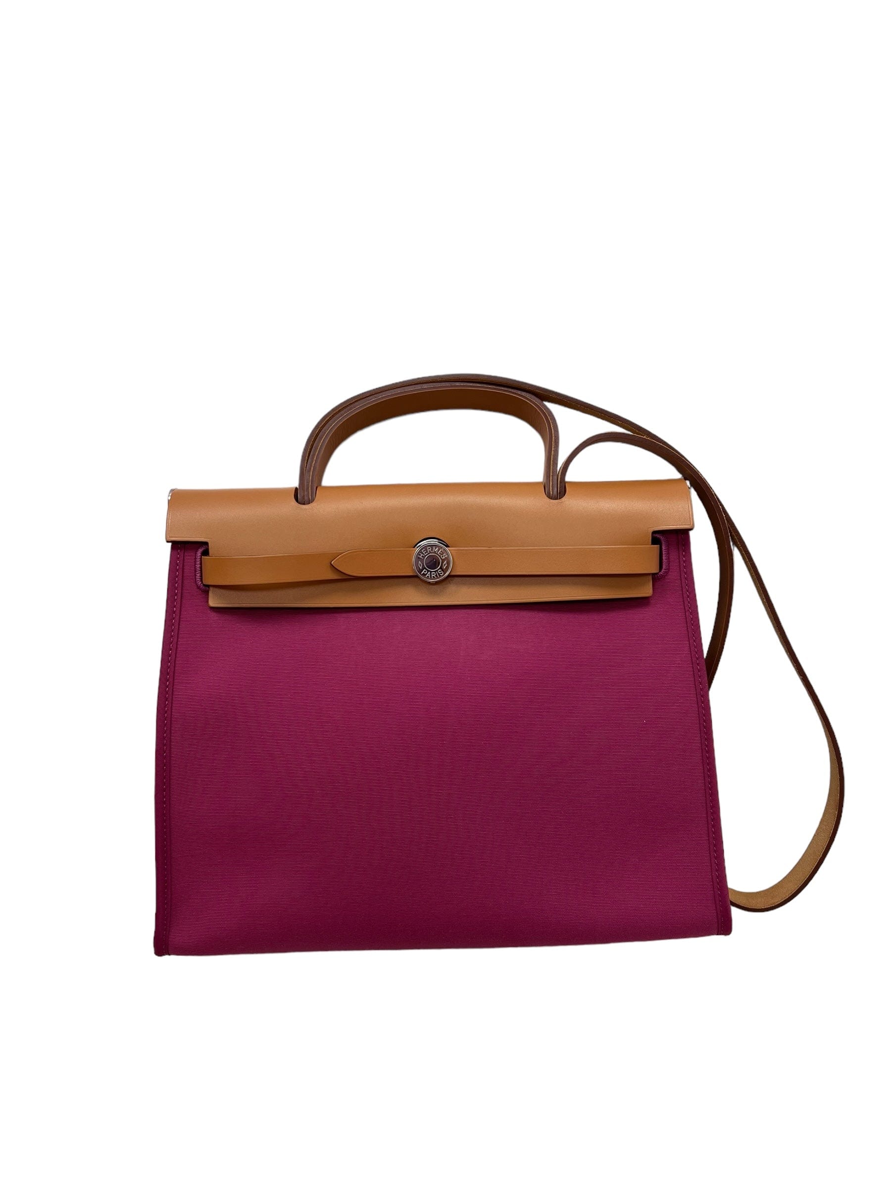 image of Hermès Herbag 31 Tosca / Natural PHW #R SKC1742