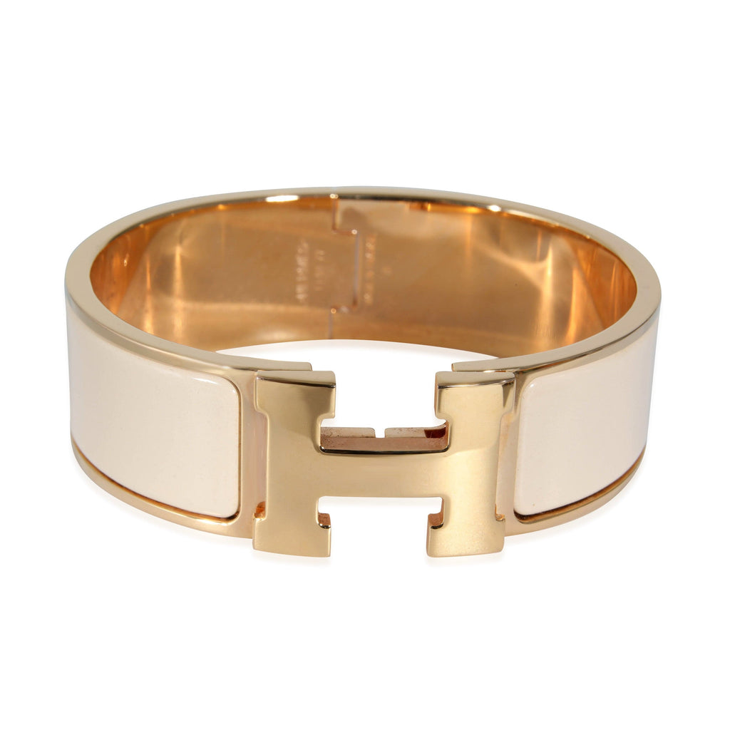 Hermès Clic Clac H Bracelet in Creme, 20mm – LuxuryPromise