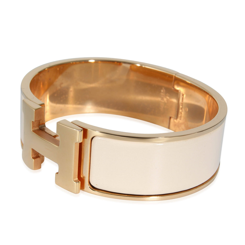 Hermès Clic Clac H Bracelet in Creme, 20mm – LuxuryPromise