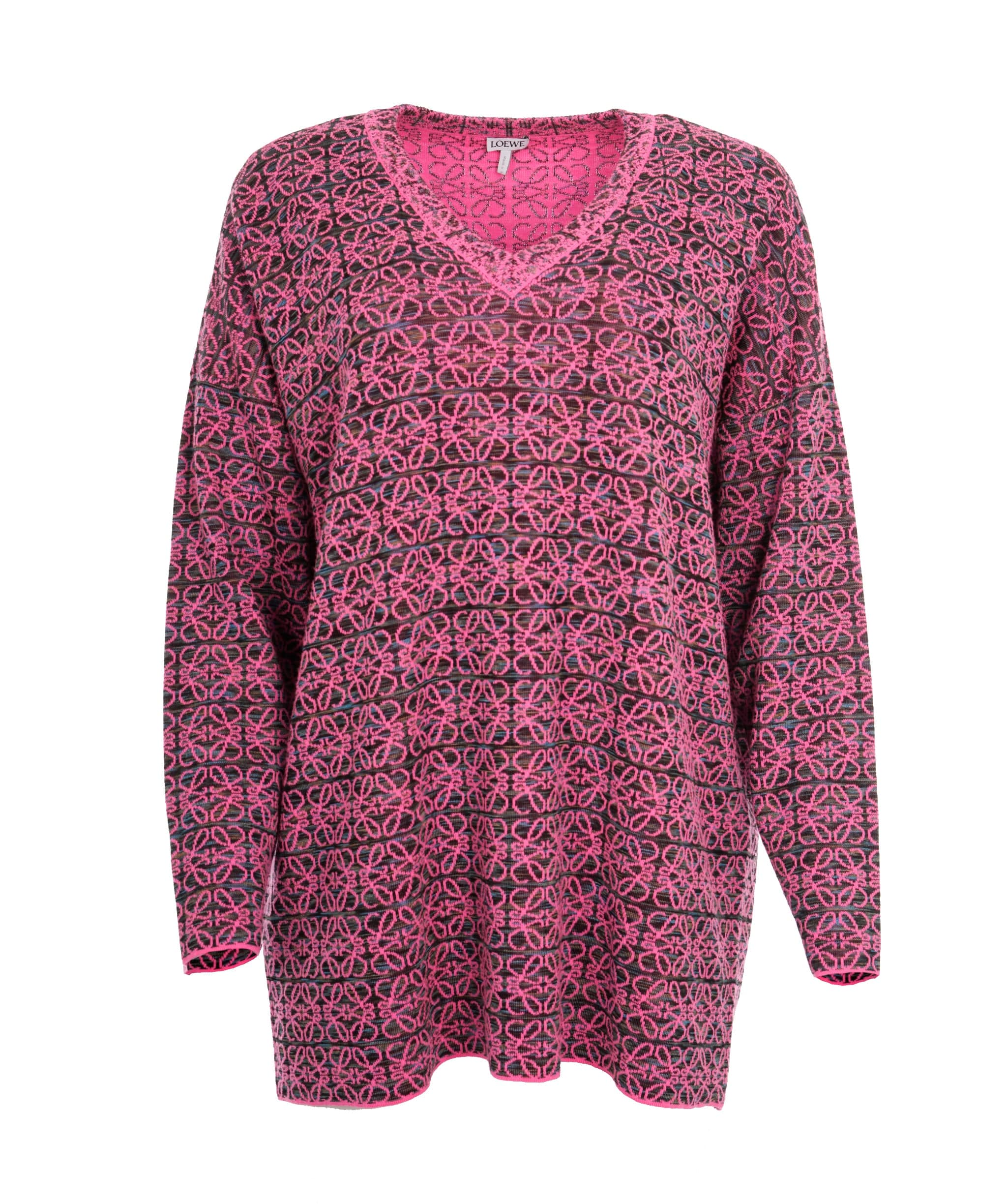 image of Loewe Pink Anagram Jumper  ALC1613