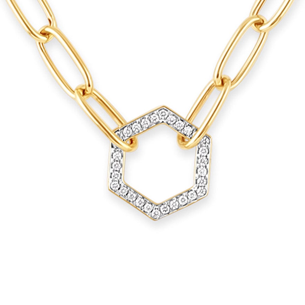 image of Hexagon neckalce RDN00002 RDN00002