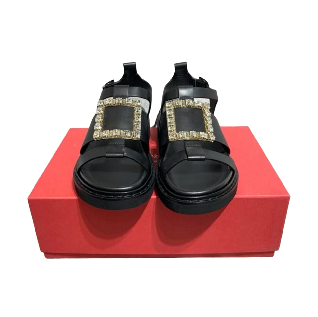 image of RV Black Crystal Shoes - 38