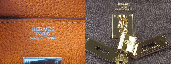 hermes bag fake vs real