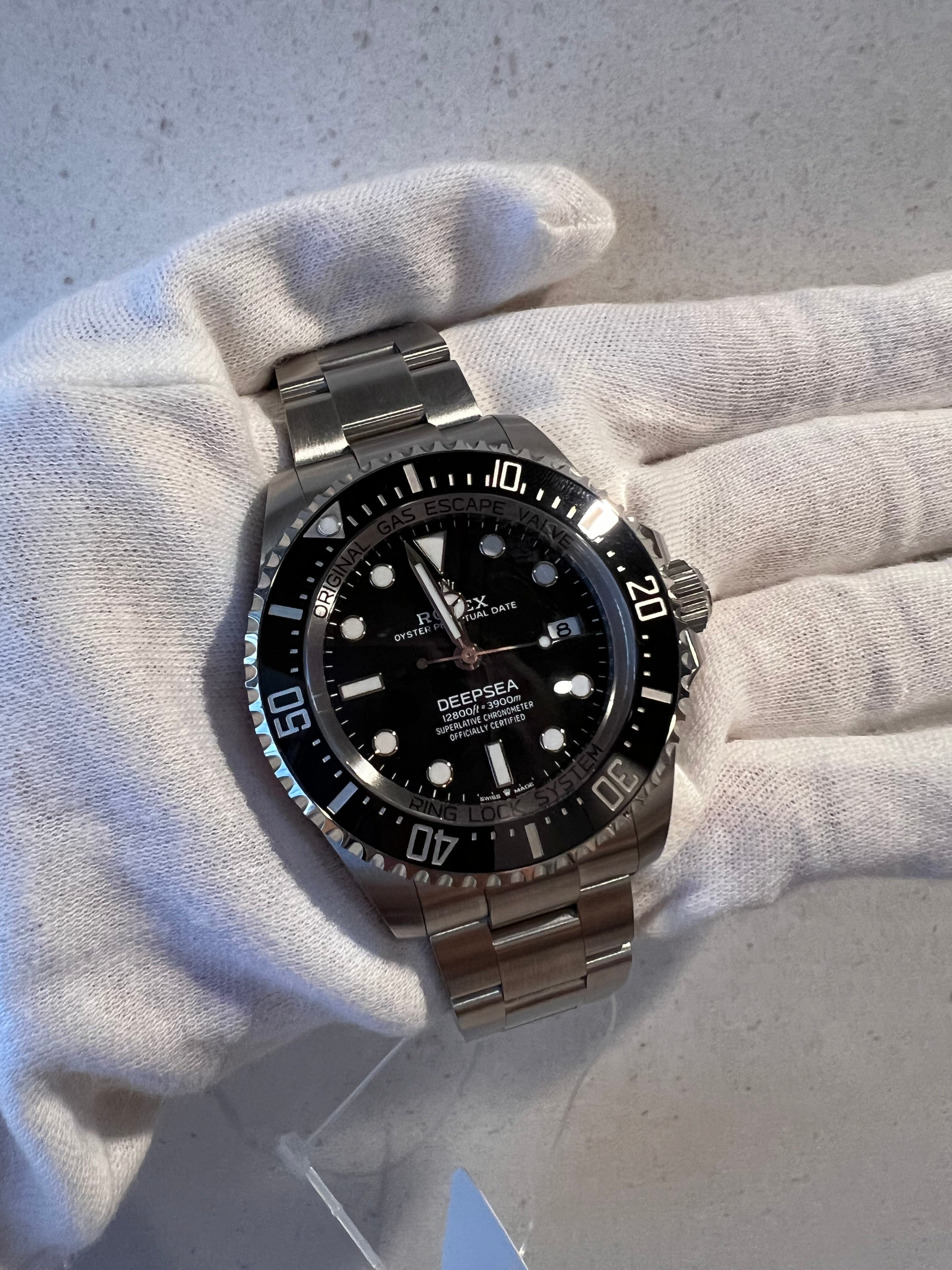 image of Rolex Deepsea 44 Black Dial SS 136660 SKCW-126983