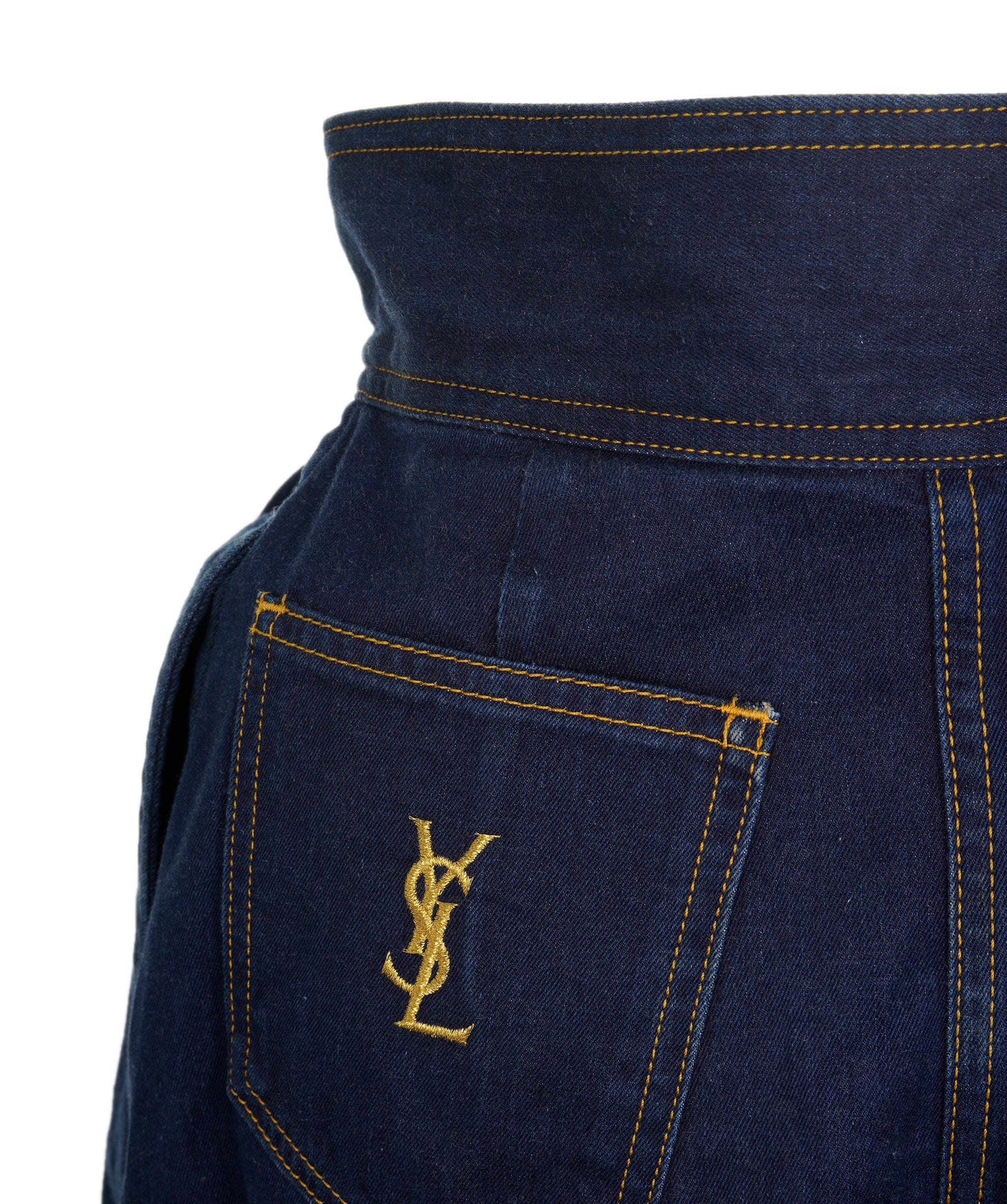 YSL Logo Shorts Denim ASL8226 – LuxuryPromise