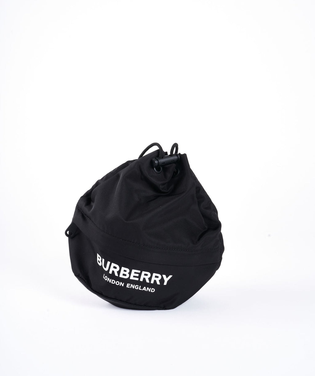 Burbery Black Nylon Drawstring Pouch – LuxuryPromise