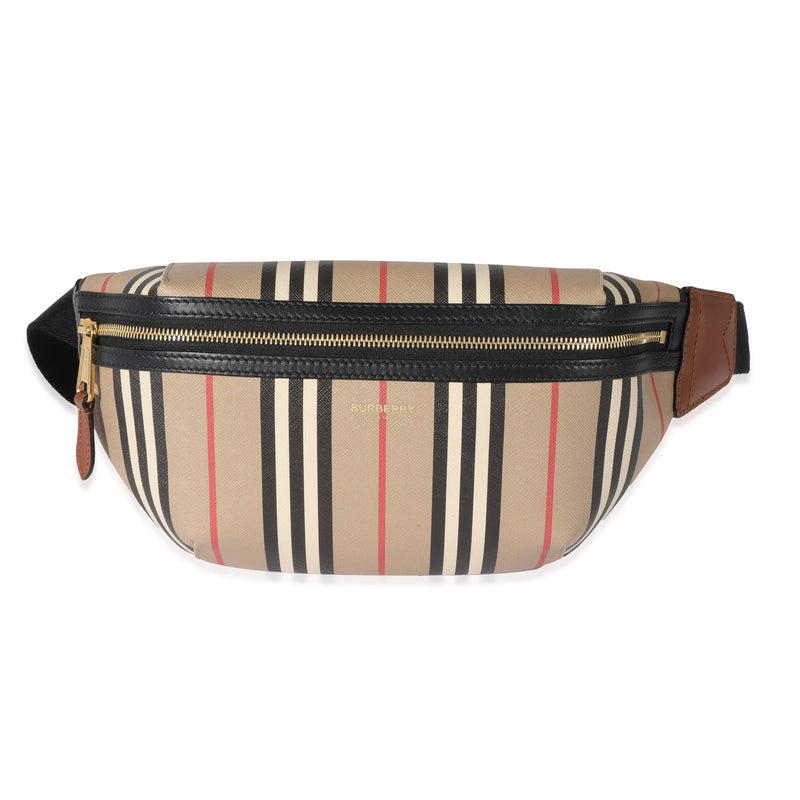 Burberry Sonny Icon Stripe E-Canvas Belt Bag – LuxuryPromise