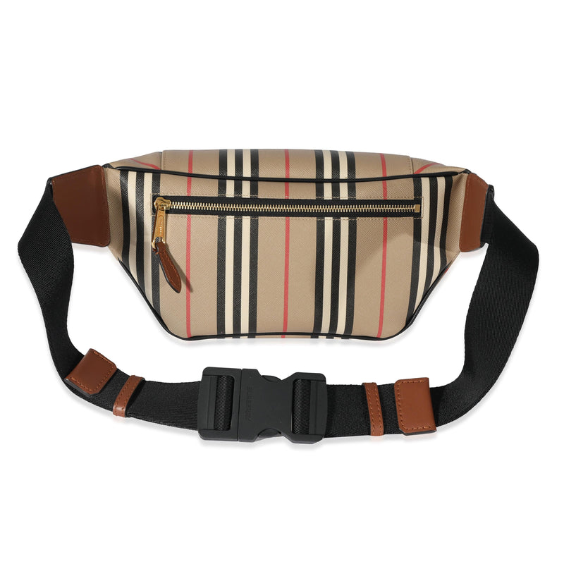 Burberry Sonny Icon Stripe E-Canvas Belt Bag – LuxuryPromise