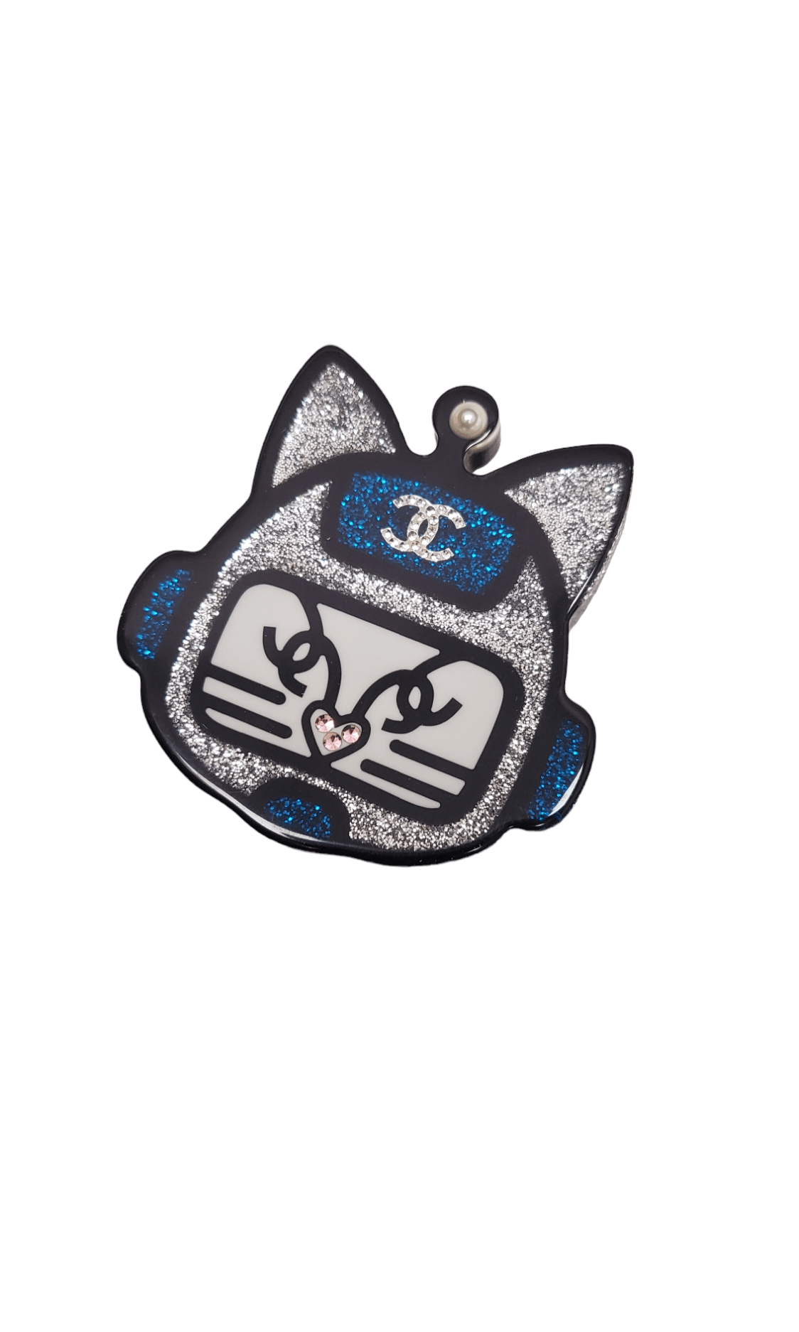 image of Chanel Robot Cat Brooch SKC1303