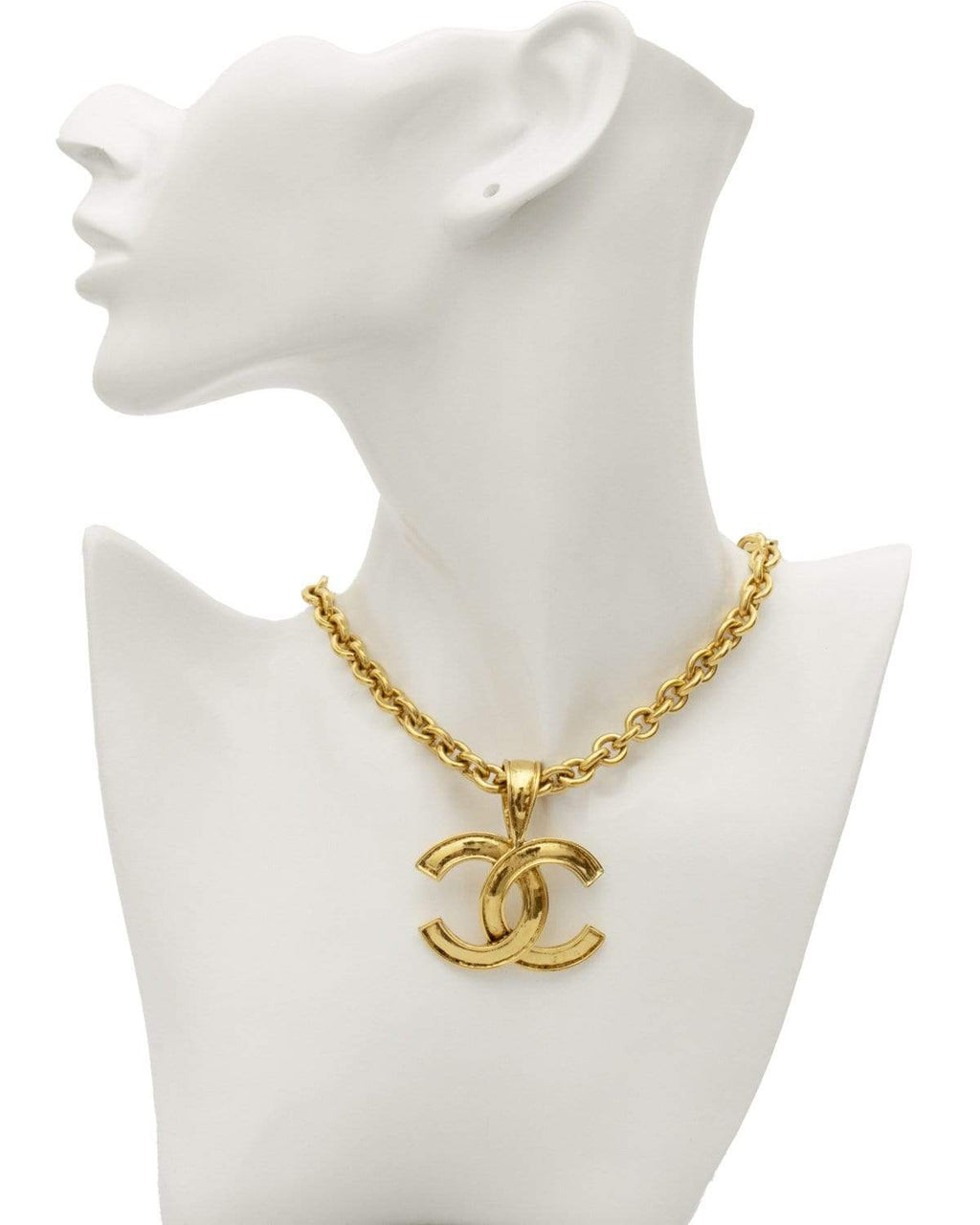 Vintage Chanel Pearl Logo Necklace  Vintage  Jennifer Gibson Jewellery