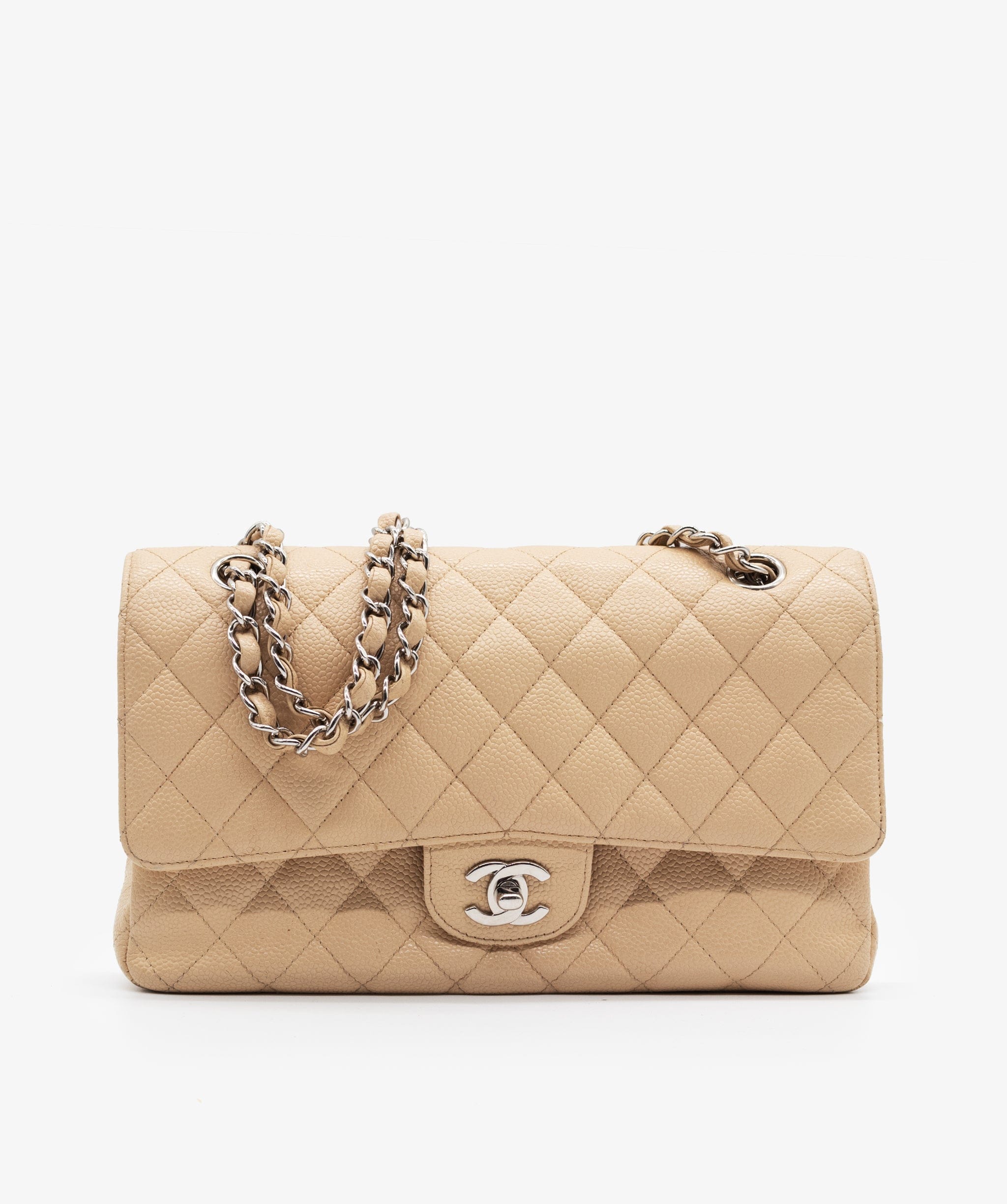 Chanel Classic Medium Beige Flap Bag RJC1189 – LuxuryPromise