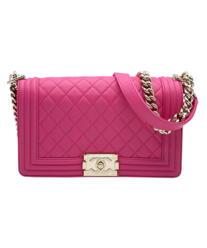 CHANEL Lambskin Quilted Mini Top Handle Rectangular Flap Light Pink 1217815   FASHIONPHILE