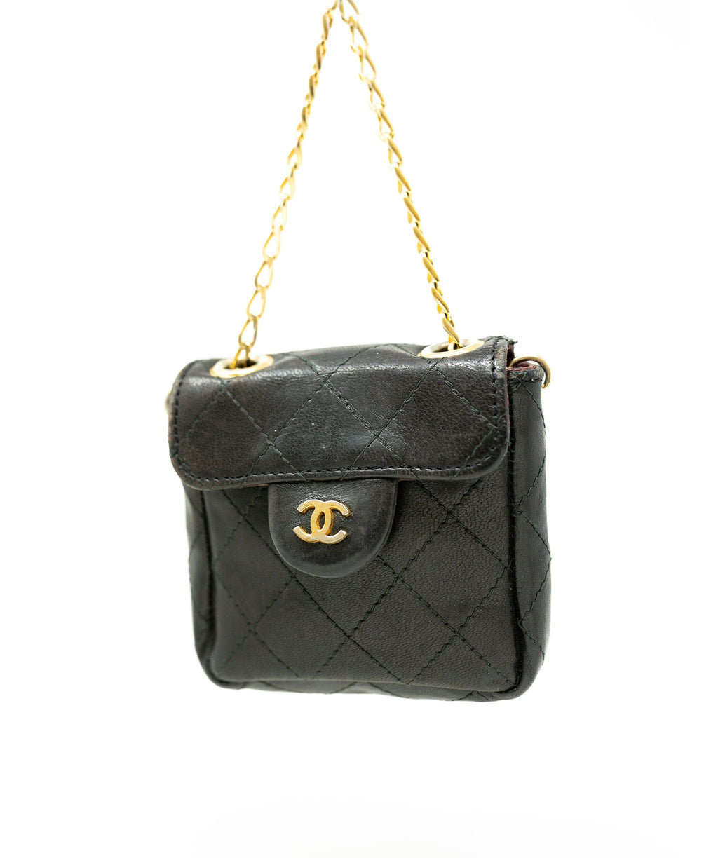 Chanel 255 Reissue Vintage Lambskin Chain Belt With Micro Mini Flap Bag   Labellov  Buy and Sell Authentic Luxury