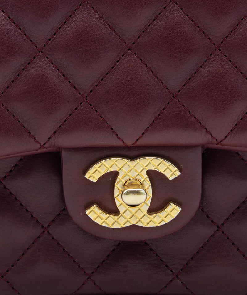 Chanel Rock the Corner Burgundy Flap bag RJC1220 – LuxuryPromise