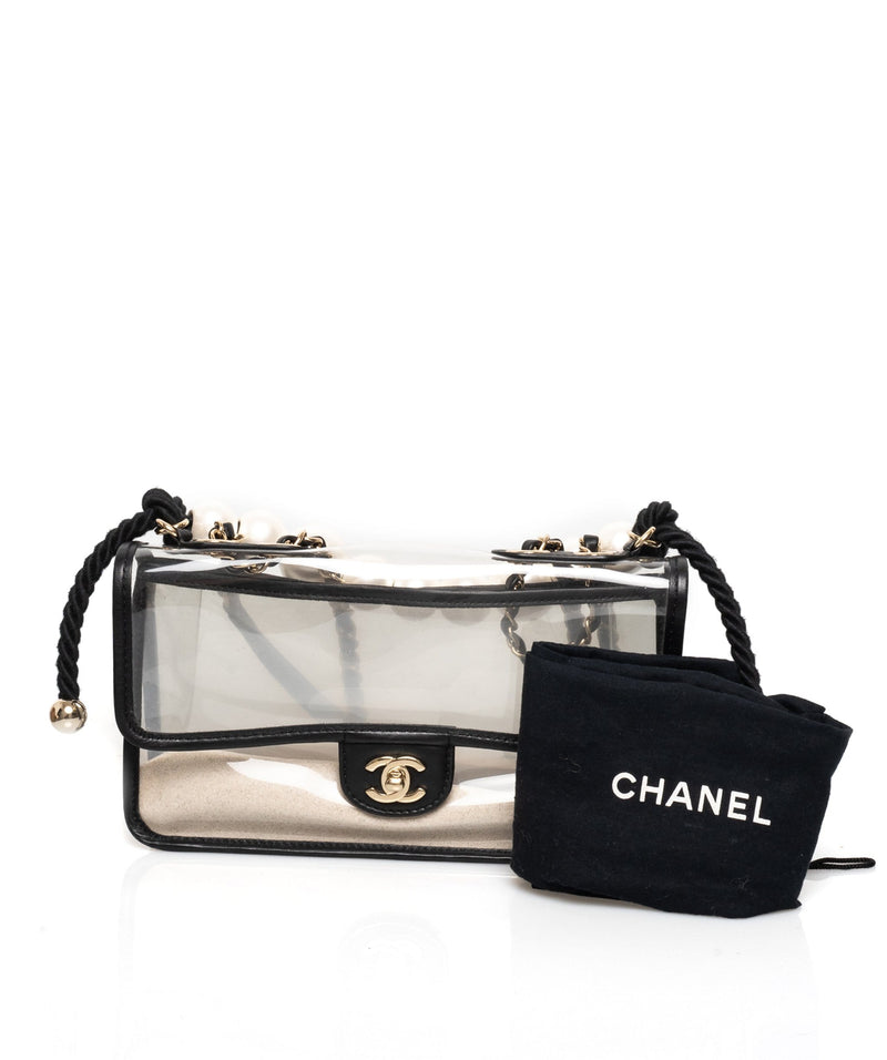 CHANEL Coco Sand PVC Flap Bag Runway Medium  Runway  JaneFinds