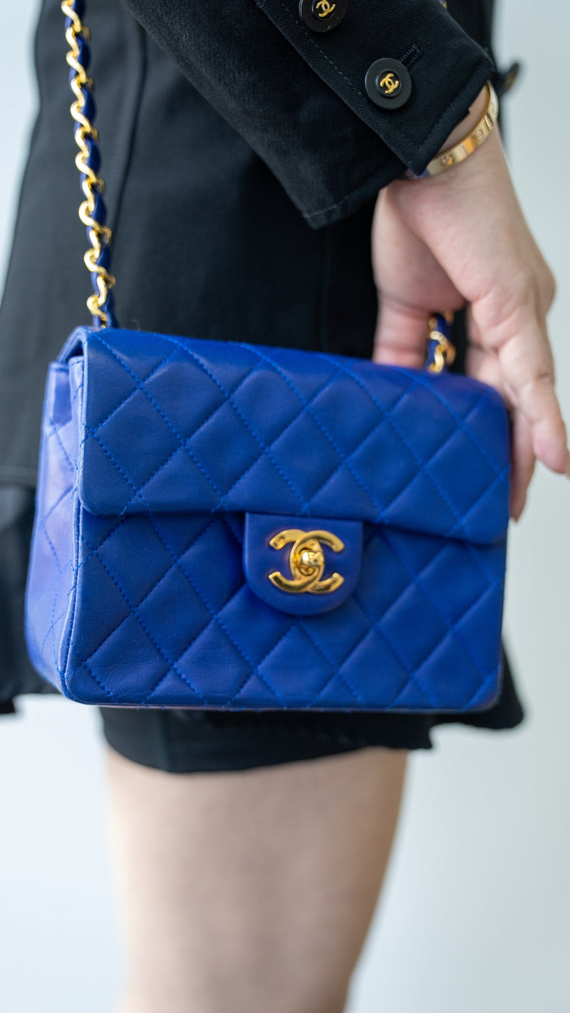 CHANEL  Bags  22 Chanel Large Tote Royal Blue  Poshmark