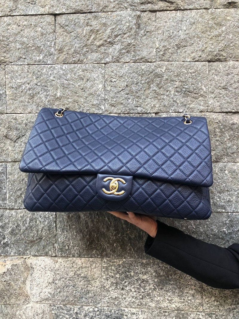 Chanel XL cc jumbo flap bag  eBay