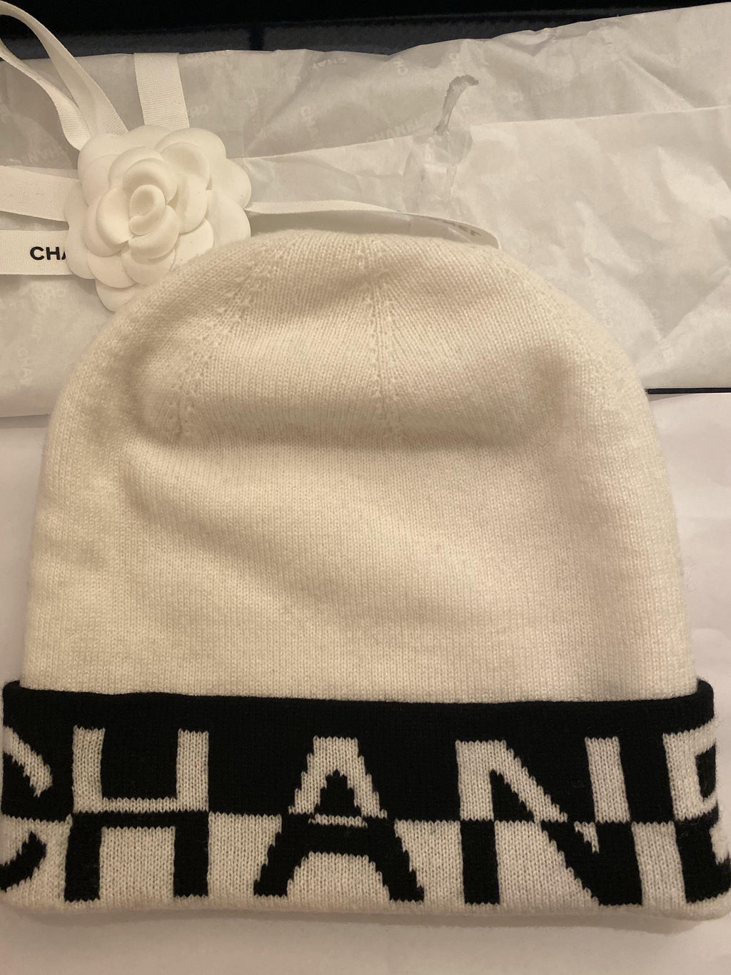 Cashmere beanie Chanel Black size M International in Cashmere  25806741