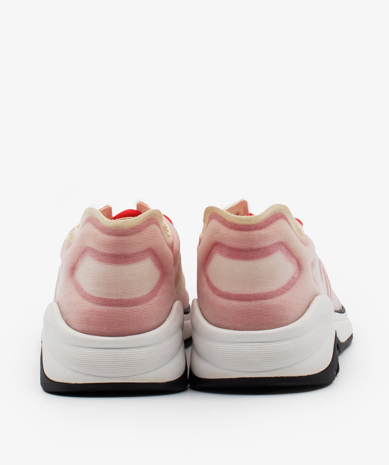 Chanel Pink White Sneakers 405 RJC1156  LuxuryPromise