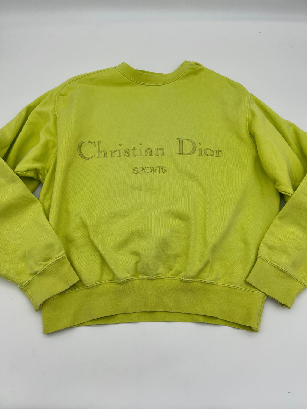 Christian Dior Sports Sweatshirt Lime Green ASL3949 – LuxuryPromise