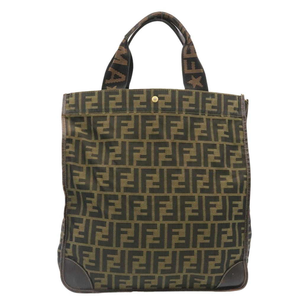 fendi canvas handbag