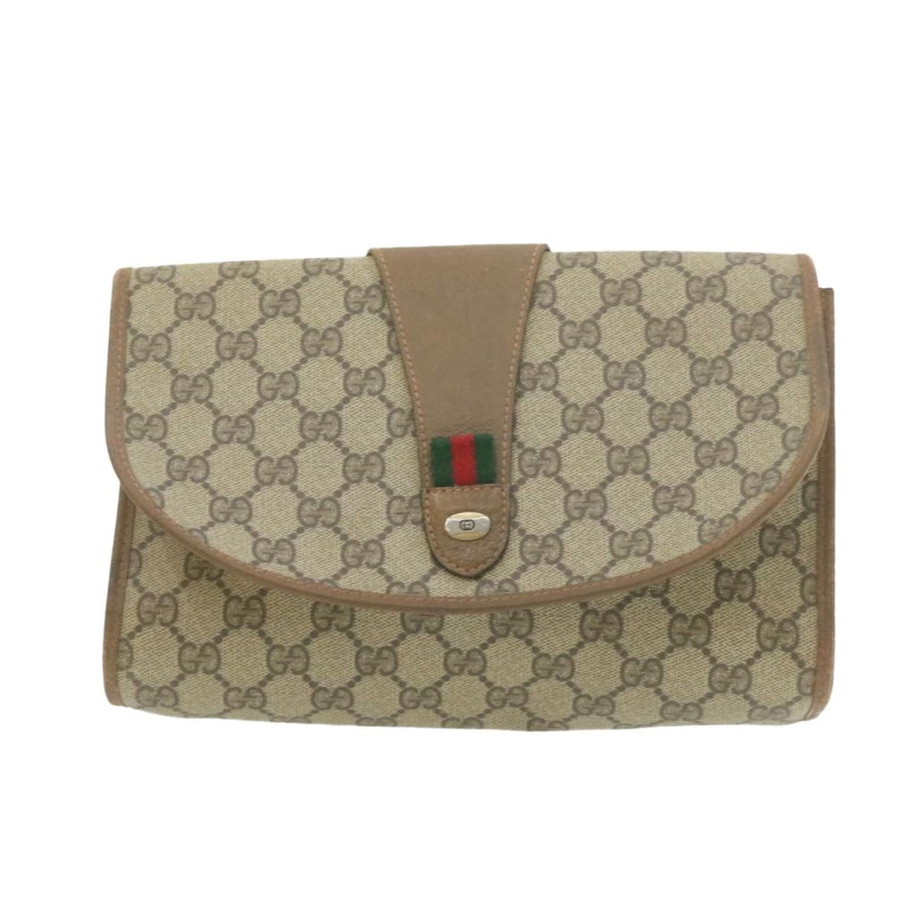 GUCCI GG Supreme Web Fold Over Clutch Bag MW2737 – LuxuryPromise